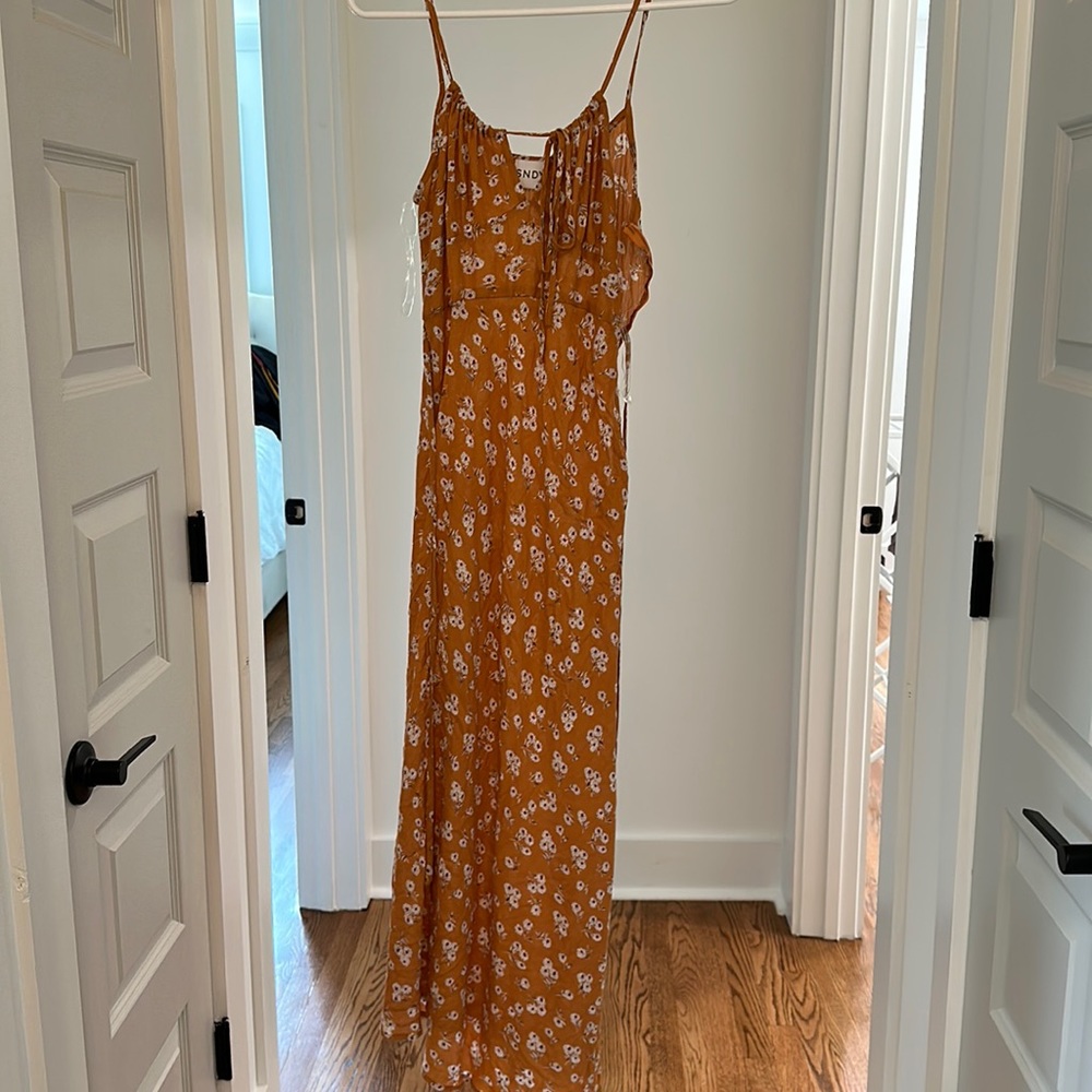 Floral midi dress